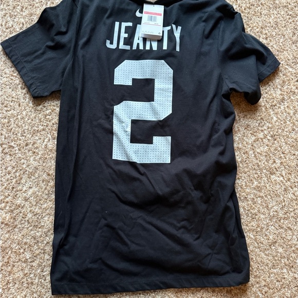 Nike men’s Raiders Ashton Jeanty Tee, large, 100 % cotton - Picture 3 of 3